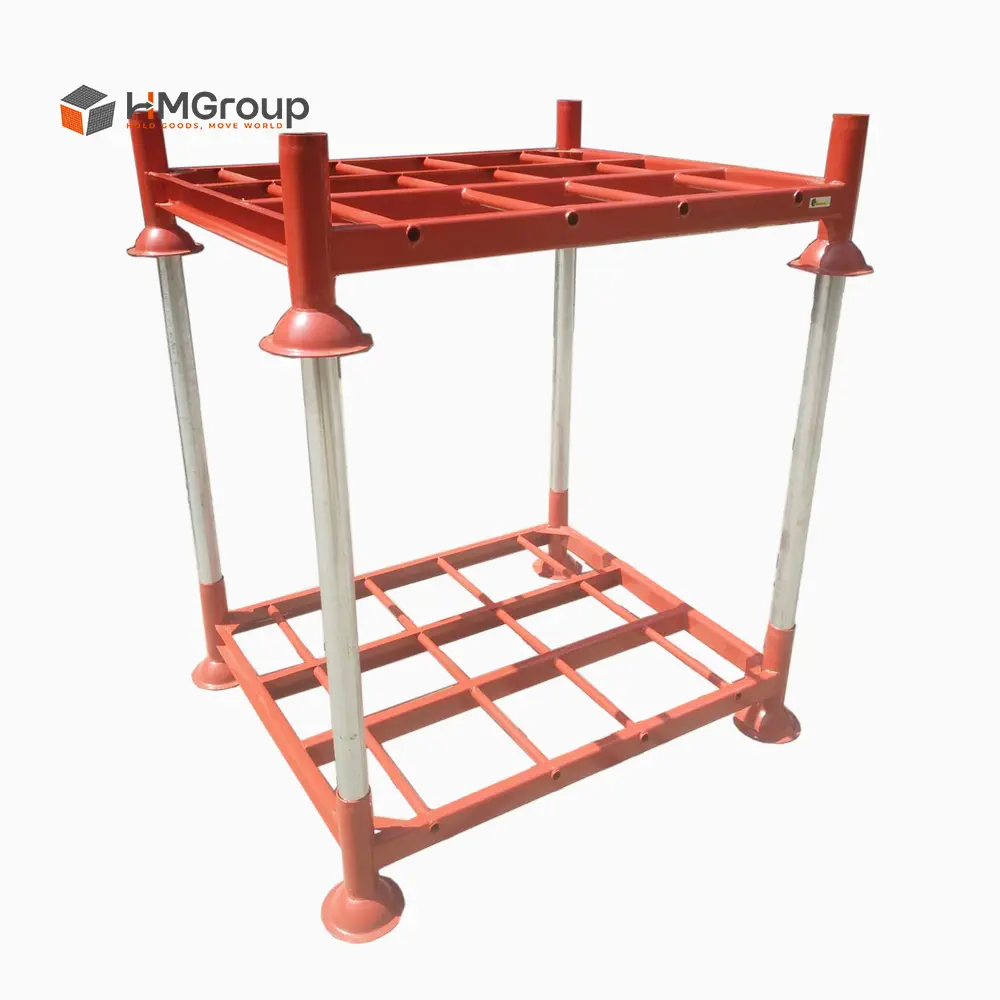 metal stacking pallets