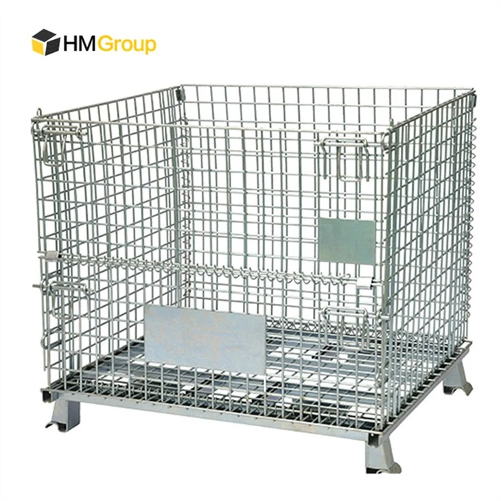 Wire Mesh Stacking Bins