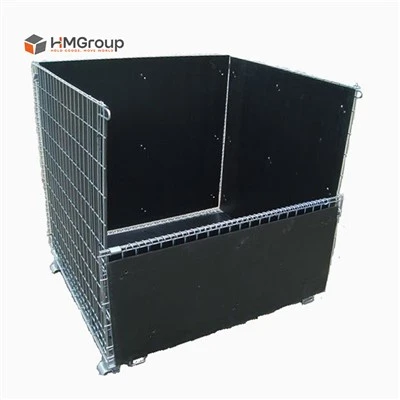 Contenidors d'emmagatzematge de filferro industrial